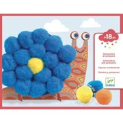 Zachte Dieren met pompons - Djeco DJ09871